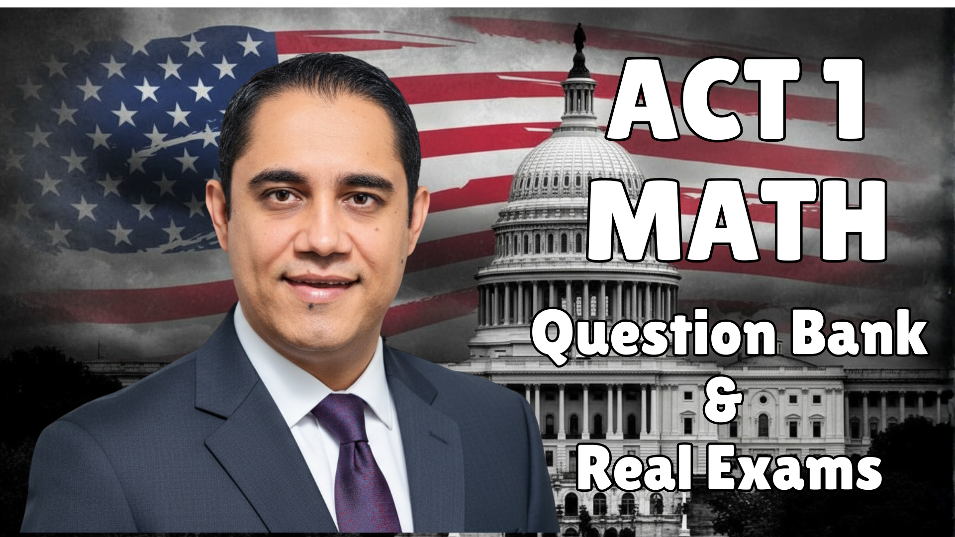 ACT 1 Math Question Bank & Real Exams